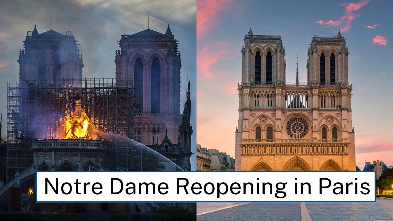 Notre Dame Reopening in Paris