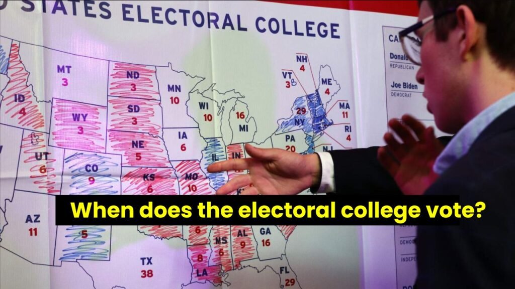 When does the electoral college vote?