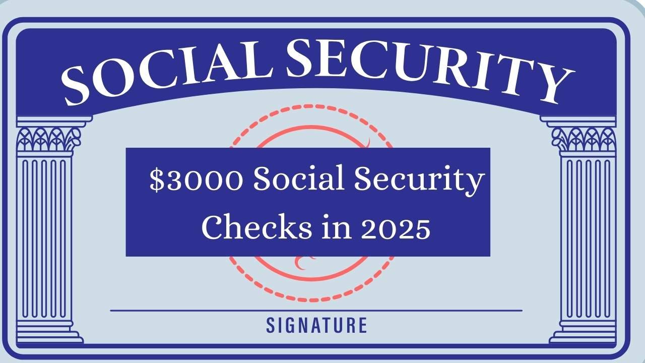 3000 Social Security Check