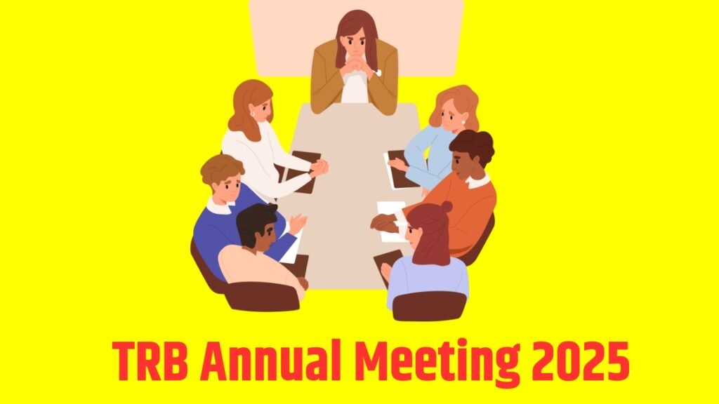 TRB Annual Meeting 2025